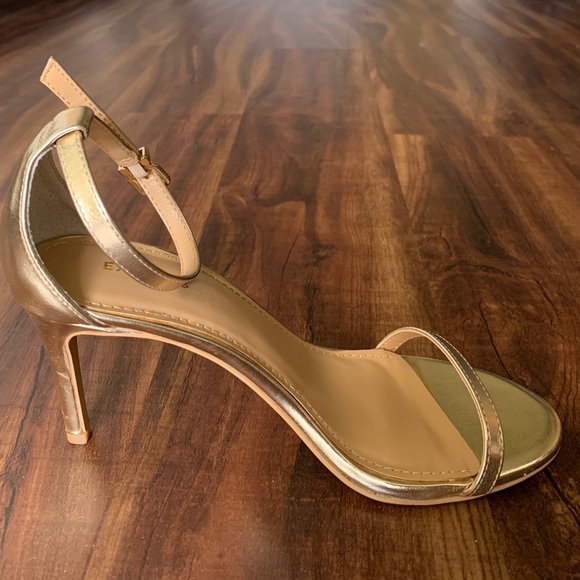 Express Strappy Low Heel Sandals - Picture 2 of 5